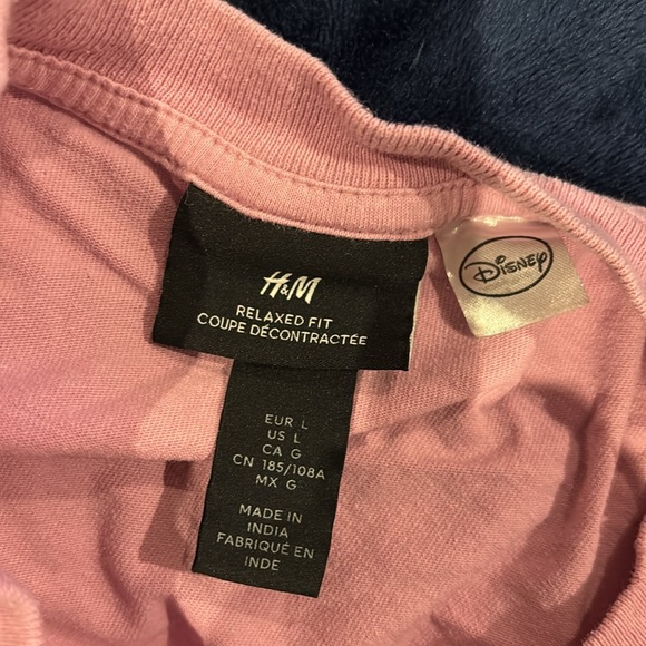 H&M Disney pow character oversized T-shirt Sz L - Picture 5 of 12